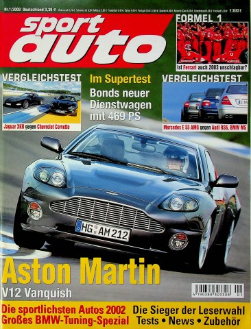 Deckblatt Sport Auto (01/2003)